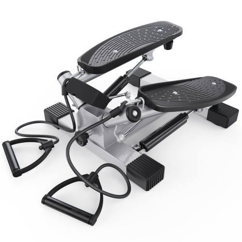 Большой поворотный степпер DFC X-STEPPER с эспандерами