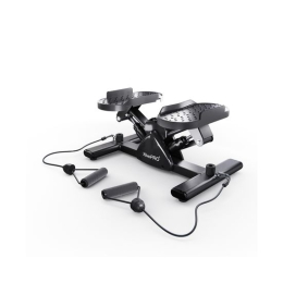 Балансировочный степпер DFC XtivePRO с эспандерами, черный