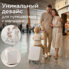 Чемодан UNIX Kids Коляска / Stroller Classic бежевый