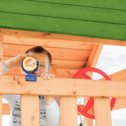 Детский игровой комплекс UNIX Line (6 in 1) Light Green