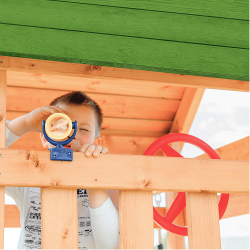 Детский игровой комплекс UNIX Line (6 in 1) Light Green