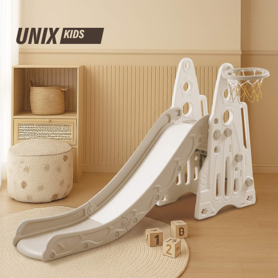 Горка UNIX Kids Rocket / Ракета (145 cm) серый