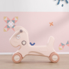 Лошадка-качалка-беговел UNIX Kids розовый