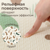 Игровой коврик складной UNIX Kids Traces / Следы 150x180 см коричневый