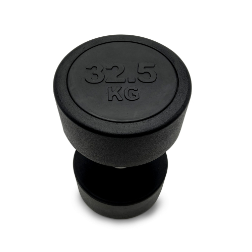 Гантель UNIX Fit PRO круглая обрезиненная 32,5 кг / шт.