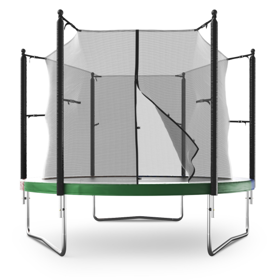 Батут UNIX Line Simple 10 ft (305 см) с внутренней защитной сеткой, цветной