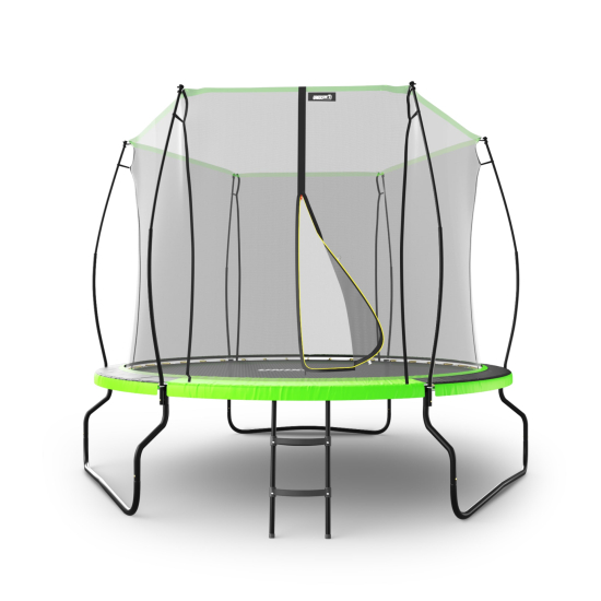 Батут UNIX Line НЛО / UFO 8 ft (244 см) зеленый