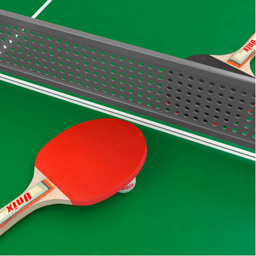 Антивандальный теннисный стол UNIX Line 14 mm SMC (Green/Grey)