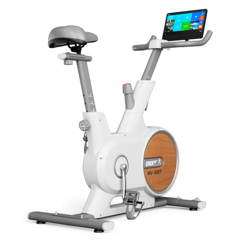Велотренажер UNIX Fit MV-500T (15,6 TFT') Wood