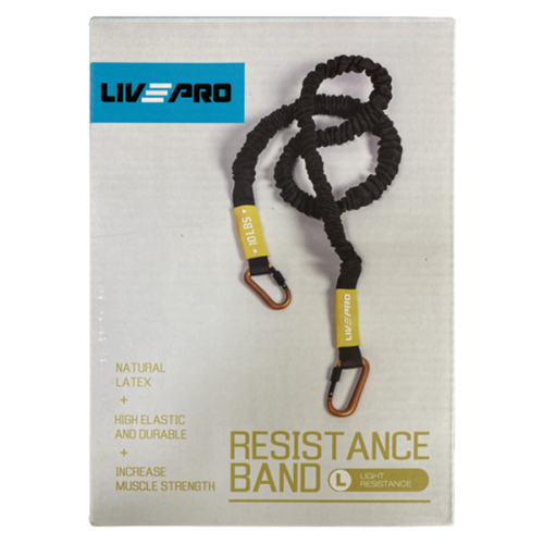 Эспандер с карабином LivePro LP8401 L