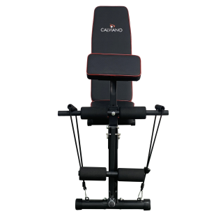 Скамья спортивная Calviano 1003 Red+black складная