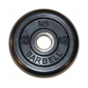 Диск обрезиненный BARBELL MB (металлическая втулка) 1.25 кг / диаметр 26 мм