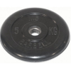 Диск обрезиненный BARBELL MB (металлическая втулка) 5 кг / диаметр 51 мм