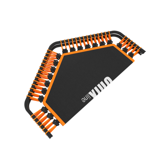 Батут спортивный UNIX Line FITNESS PRO (125 см) Orange