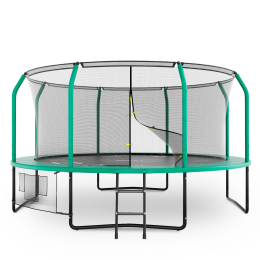 Батут UNIX Line SUPREME GAME 14 ft (Green)