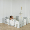 Манеж UNIX Kids Supreme Space / Премиальный 200x200 см серый