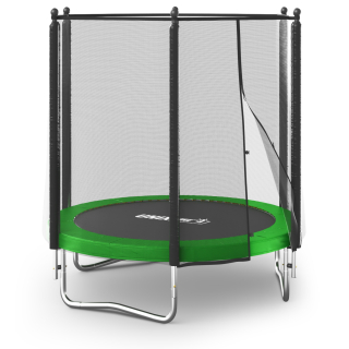 Батут UNIX Line Simple 6 ft (183 см) с внешней защитной сеткой, зеленый