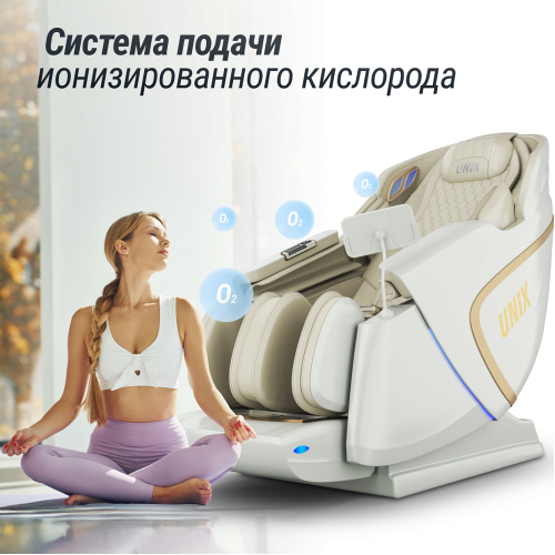 Массажное кресло UNIX Aura White