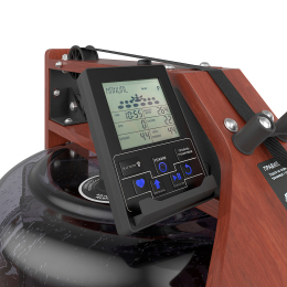 Гребной тренажер UNIX Fit Wood Rower Dark