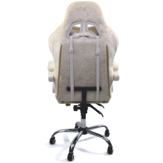 Вибромассажное кресло Calviano AVANTI ULTIMATO beige fabric