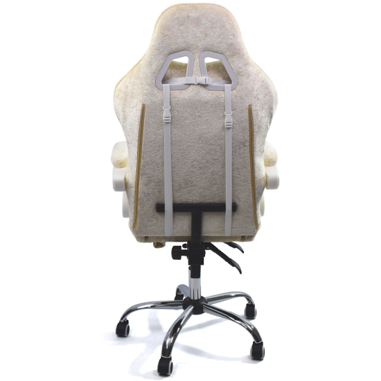 Вибромассажное кресло Calviano AVANTI ULTIMATO beige fabric