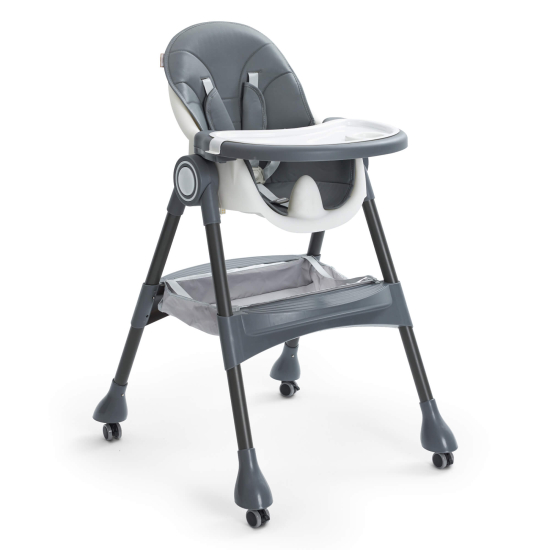 Стул для кормления UNIX Kids Classic / Классик серый