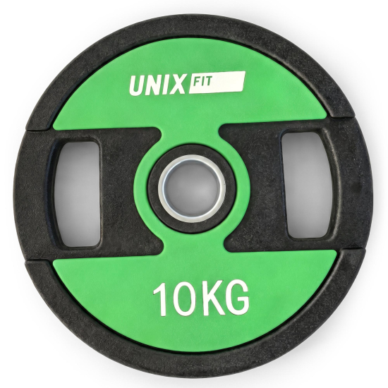 Набор дисков уретановых с хватом UNIX Fit PRO от 2,5 до 25 кг, 6 шт.