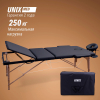 Массажный стол UNIX Standard 3 Section Black