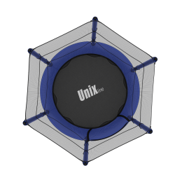 Батут UNIX Line Kids 4.6 ft Blue (140 cm)