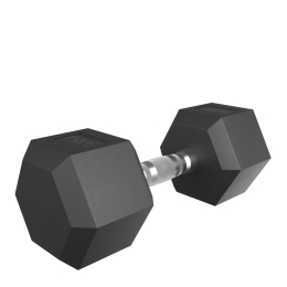 Гантель гексагональная UNIX Fit обрезиненная 15 кг, 2 шт.