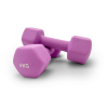 Гантель UNIX Fit неопреновая 4 кг Violet, 2 шт.