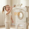 Игровой комплекс с горкой UNIX Kids Star / Звезда бежевый