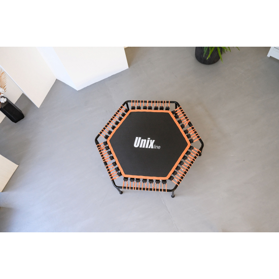 Батут спортивный UNIX Line FITNESS Lite Orange (125 см)