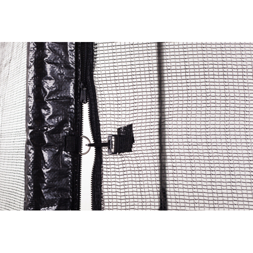 Батут Atlas Sport 312 см (10ft) BASIC (3 ноги) с внешней сеткой и лестницей GREEN