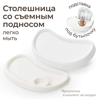 Стул для кормления UNIX Kids Ocean / Океан белый
