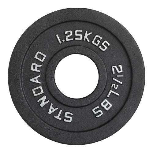 Диск 51 мм. чугунный окрашенный 1,25 кг, VictoryFit VF-SC510125
