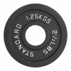 Диск 51 мм. чугунный окрашенный  1,25 кг (2 штуки)   VictoryFit VF-SC510125-2