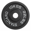 Диск 51 мм. чугунный окрашенный 10 кг (2 штуки)   VictoryFit VF-SC511000-2