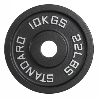 Диск 51 мм. чугунный окрашенный 10 кг (2 штуки)   VictoryFit VF-SC511000-2