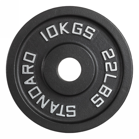 Диск 51 мм. чугунный окрашенный 10 кг (2 штуки)   VictoryFit VF-SC511000-2