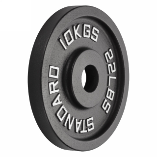 Диск 51 мм. чугунный окрашенный 10 кг (2 штуки)   VictoryFit VF-SC511000-2