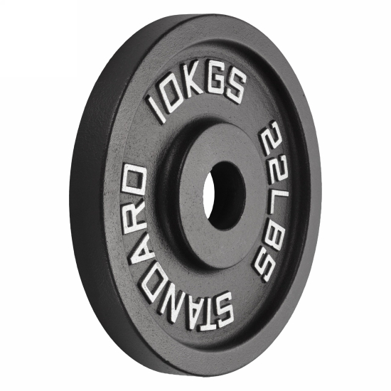 Диск 51 мм. чугунный окрашенный 10 кг (2 штуки)   VictoryFit VF-SC511000-2
