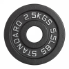 Диск 51 мм. чугунный окрашенный  2,5 кг (2 штуки)   VictoryFit VF-SC510250-2