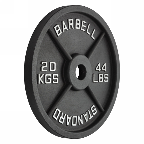 Диск 51 мм. чугунный окрашенный 20 кг, VictoryFit VF-SC512000