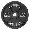 Диск 51 мм. чугунный окрашенный 25 кг, VictoryFit VF-SC512500