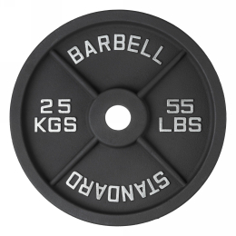Диск 51 мм. чугунный окрашенный 25 кг, VictoryFit VF-SC512500