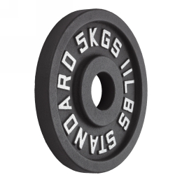 Диск 51 мм. чугунный окрашенный 5 кг, VictoryFit VF-SC510500