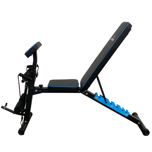 Скамья спортивная Calviano 1003 Blue+black складная