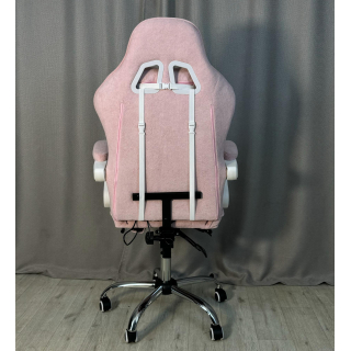 Вибромассажное кресло Calviano Amarone pink plush