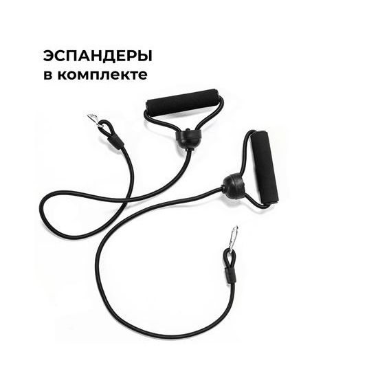Скамья универсальная с эспандерами DFC D008Y
